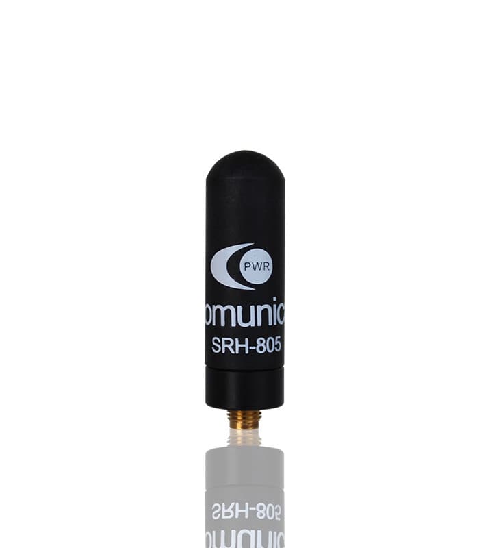 Komunica PWR-SRH-805 SMA-F superkrótka 4,5cm Antena do duobanderów, PMR, skanerów np. do Baofeng UV-5R, UV-82, T-57, Wouxun KG-UV6D, Yaesu FT-4XE