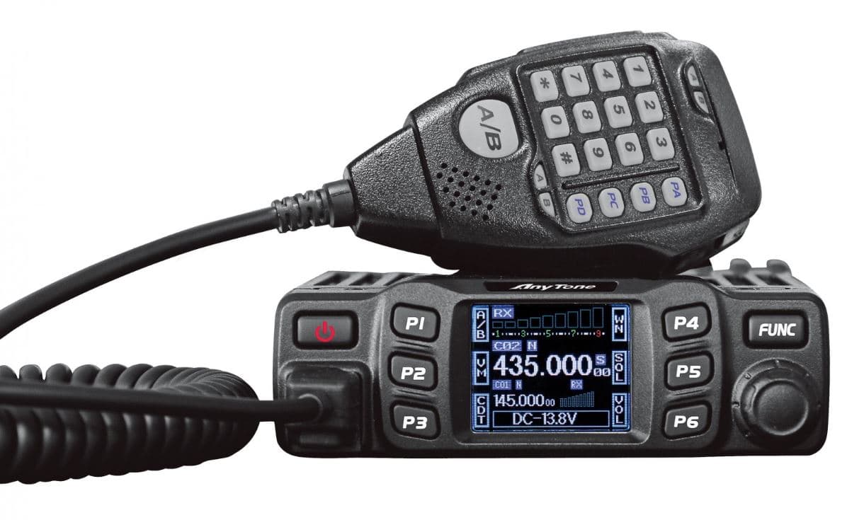 AnyTone AT-778UV VOX nowoczesny kompaktowy radiotelefon 25W VHF/UHF (136-174MHz, 400-490MHz) 