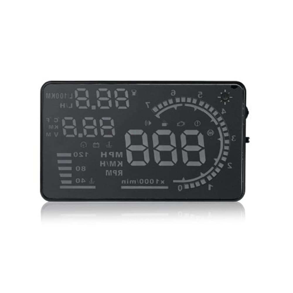 Wyświetlacz Head-Up Display A8 projektor HUD 5.5" do Twojego auta - pod OBD-2