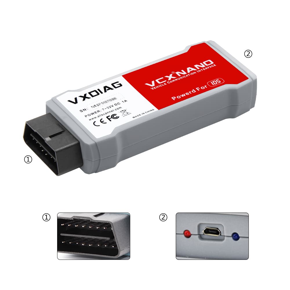 VXDIAG NANO FORD MAZDA do IDS - interfejs diagnostyczny / głowica wersja PC USB - 100% legalny