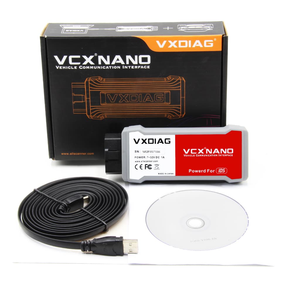 VXDIAG NANO FORD MAZDA do IDS - interfejs diagnostyczny / głowica wersja PC USB - 100% legalny