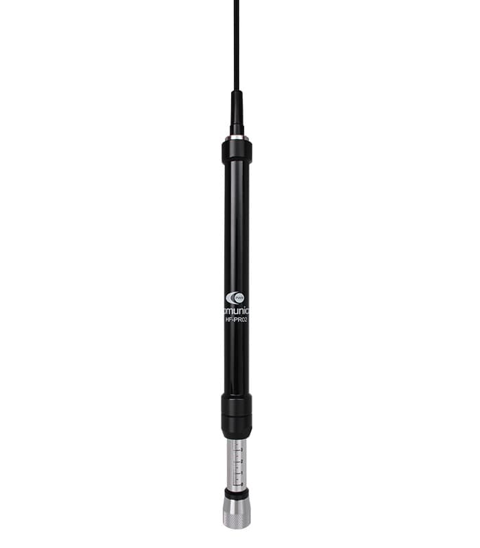 KOMUNICA HF-PRO-2 Antena KF wielopasmowa do auta, na balkon 7-30/50MHz długość ok. 260cm złącze PL