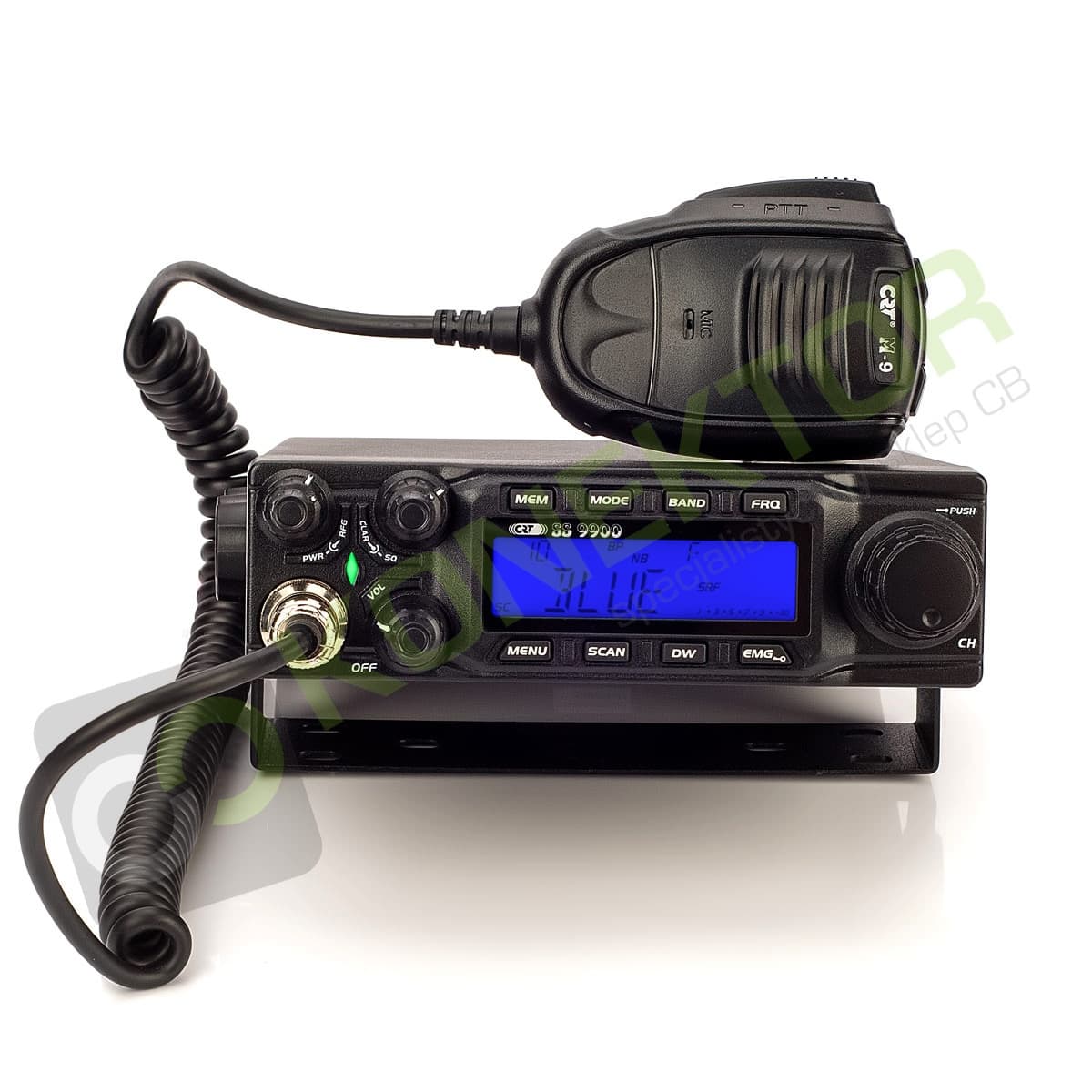 CRT 9900 V4 AM/FM/SSB TRX 60W wersja Export 24-30MHz 10/12m, CB, freeband (SUPERSTAR CRT 9900, Anytone AT-6666)
