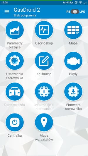 Interfejs LPG Bluetooth Basic (bezprzewodowy) do LPGTECH - Łodź, Zbąszyńska 2