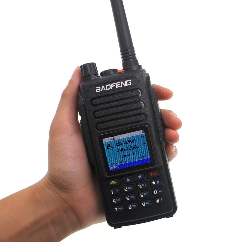 BAOFENG DM-1702 GPS DMR Tier II RĘCZNY RADIOTELEFON VHF/UHF (136-174/400-480MHz)