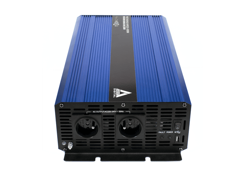 AZO IPS-6000-S SINUS Przetwornica napięcia 24V/230V 6000W z miękkim startem np. POMPY PIECE CO LODÓWKI KOMPRESORY - 3 lata gwarancji
