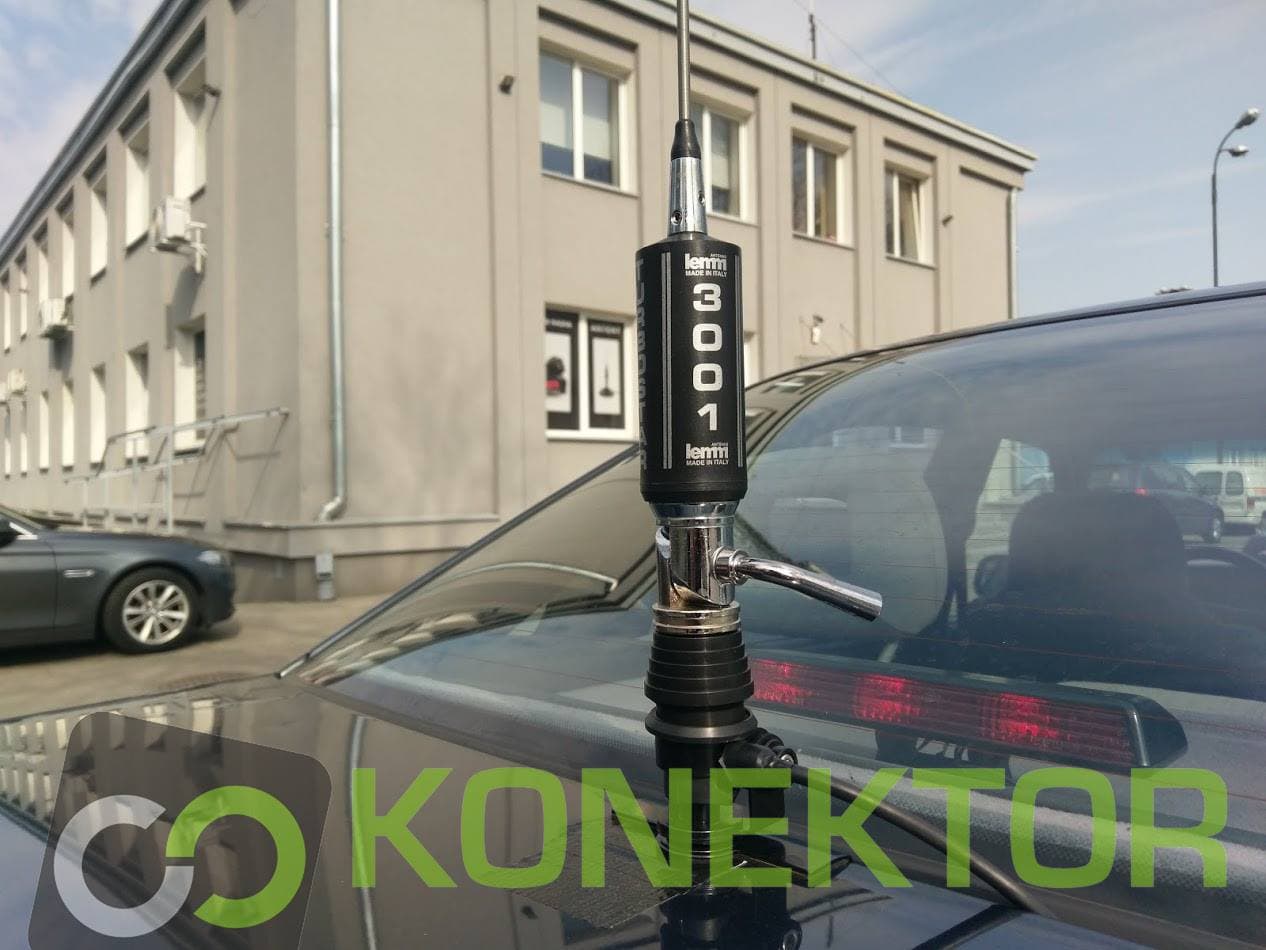LEMM AT-3001 RAMBO KULTOWA ANTENA CB montażowa wersja 180cm kabel 4m