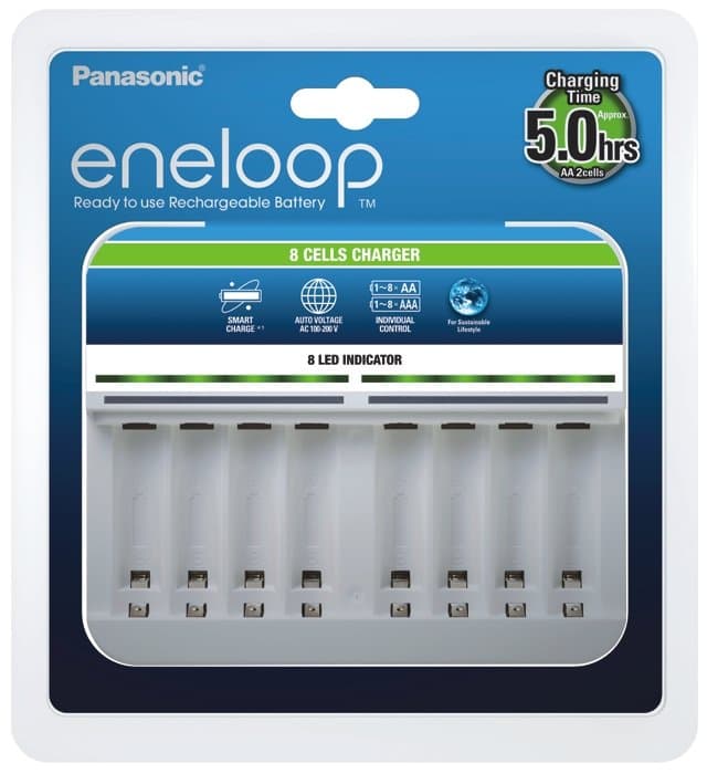 Ładowarka Panasonic Eneloop BQ-CC63 - na 8 akumulatorów R6 AA R3 AAA - Łodź, Zbąszyńska 2