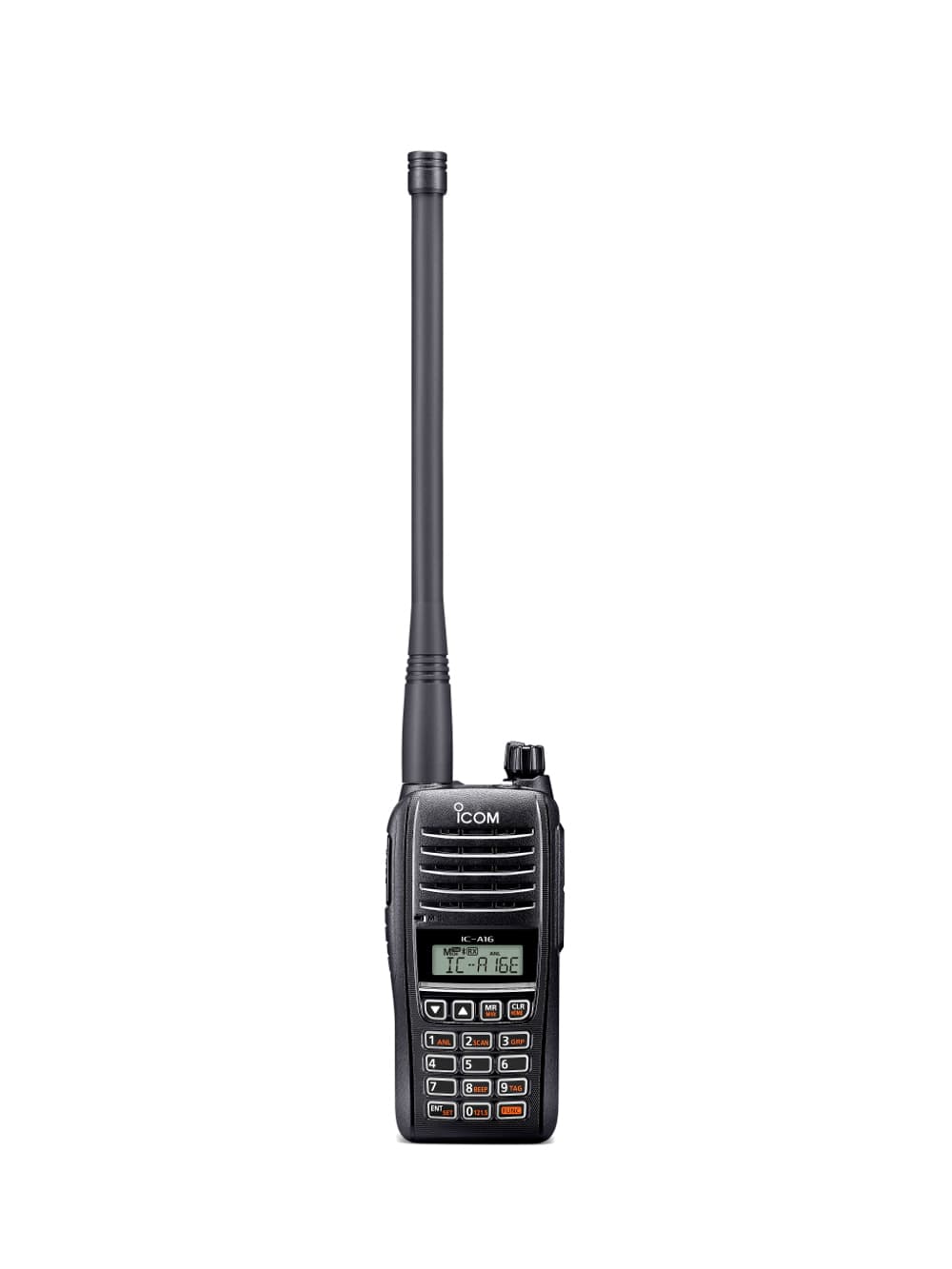 Icom IC-A16E BT radiotelefon lotniczy ręczny 8.33/25kHz, IP 67, moduł bluetooth, moc 6W Made in Japan (Icom IC-A16E Bluetooth)