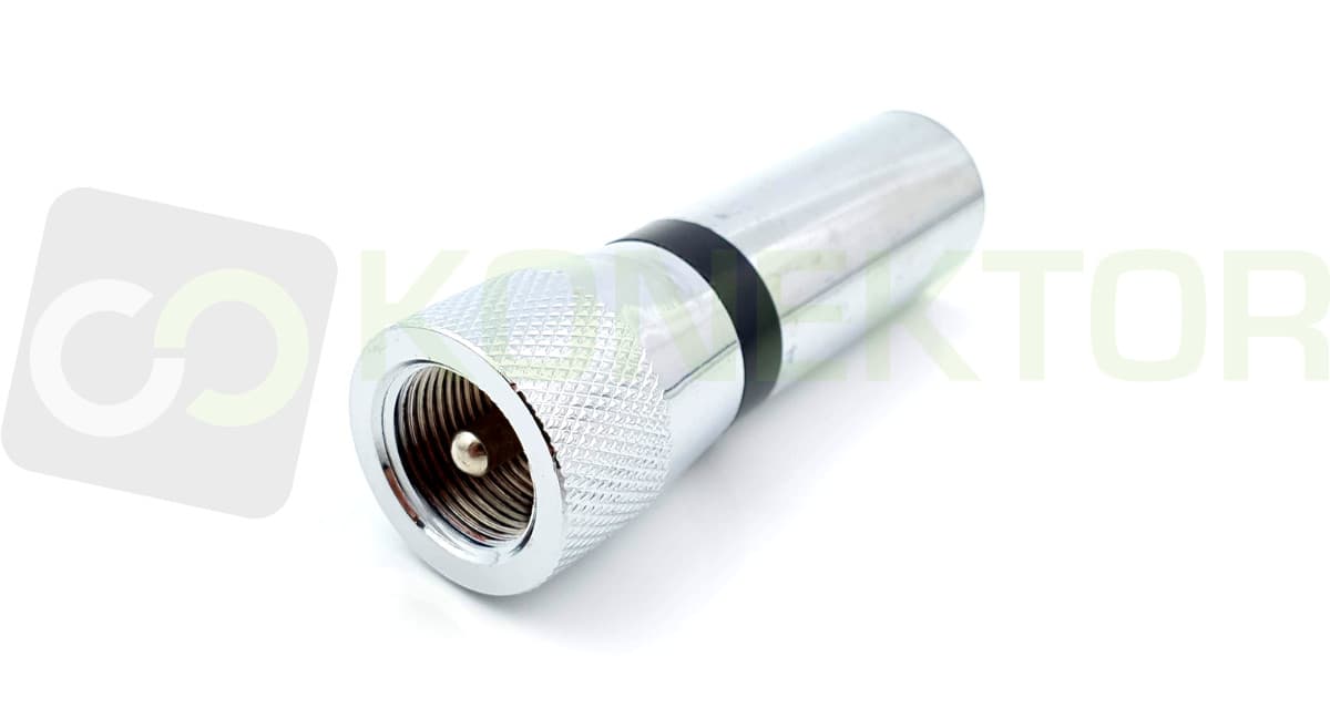 D-ORIGINAL najlepszy adapter PL na 3/8 metalowy (UHF na 3/8) do anten z USA/UK, AMPRO