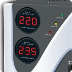 SilverCloud K2000 automatyczny stabilizator napięcia 2000VA 1200W AVR 230V
