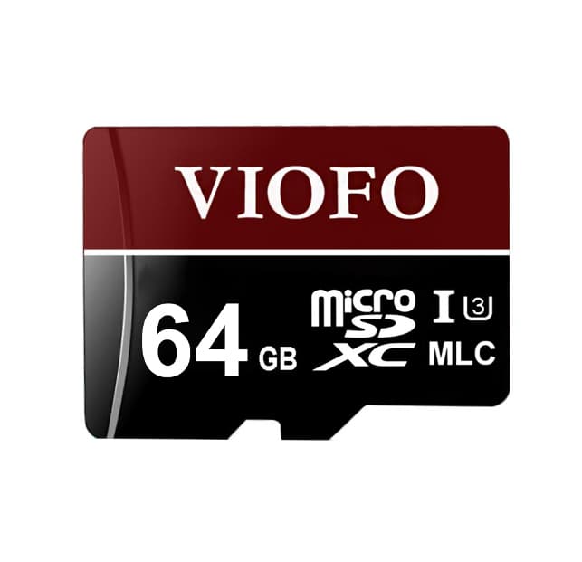 Oryginalna karta pamięci VIOFO micro SD 64GB MLC U3 np. do kamery samochodowej