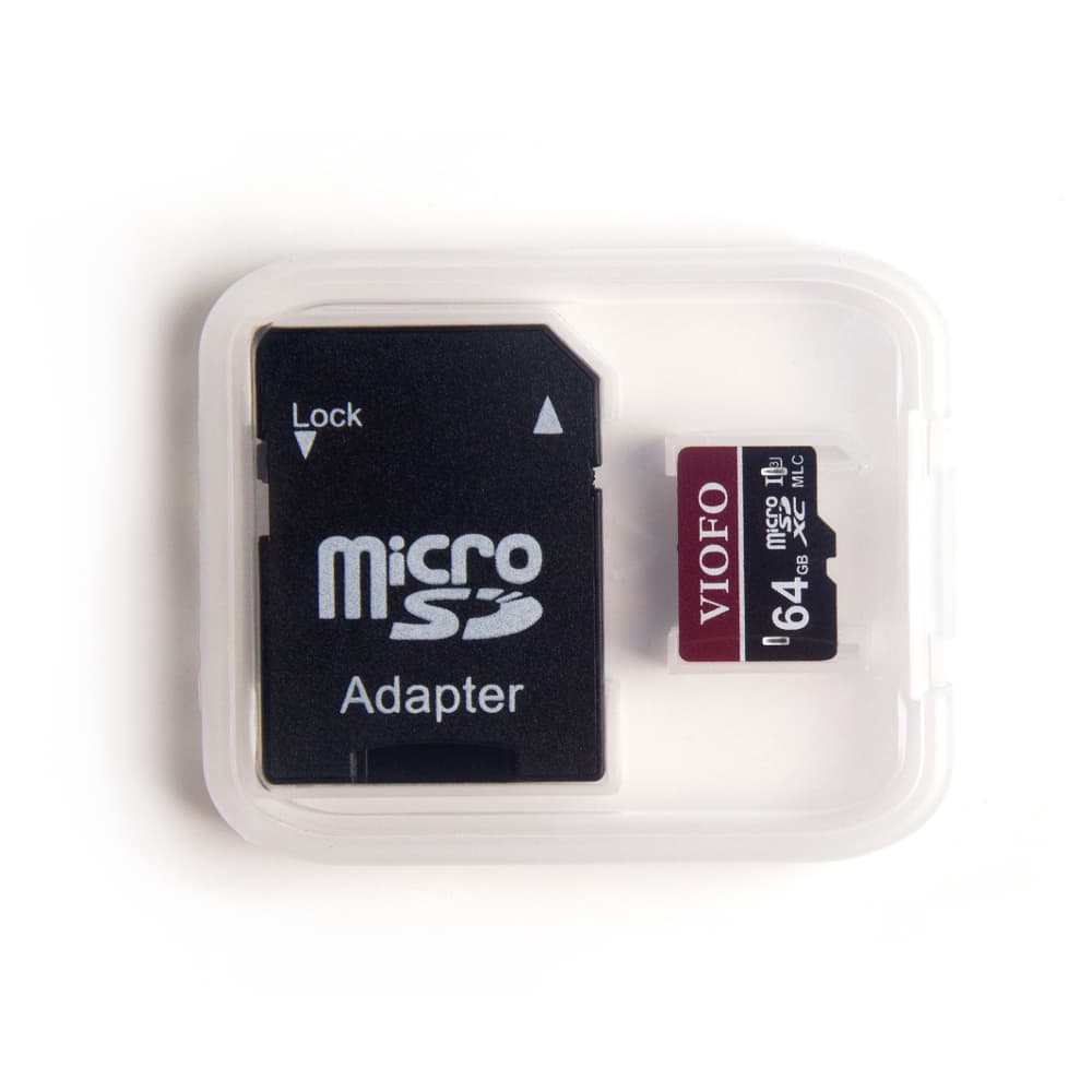 Oryginalna karta pamięci VIOFO micro SD 64GB MLC U3 np. do kamery samochodowej