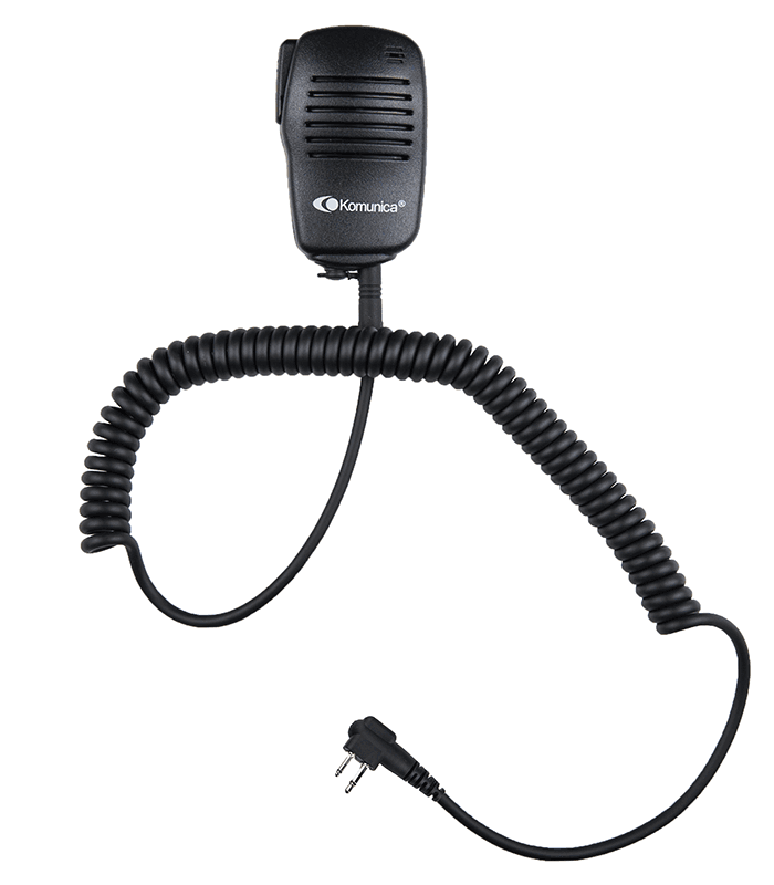 Komunica PWR-6003 kompaktowy mikrofonogłośnik wysokiej klasy 2-pin Motorola / HYT / Yaesu
