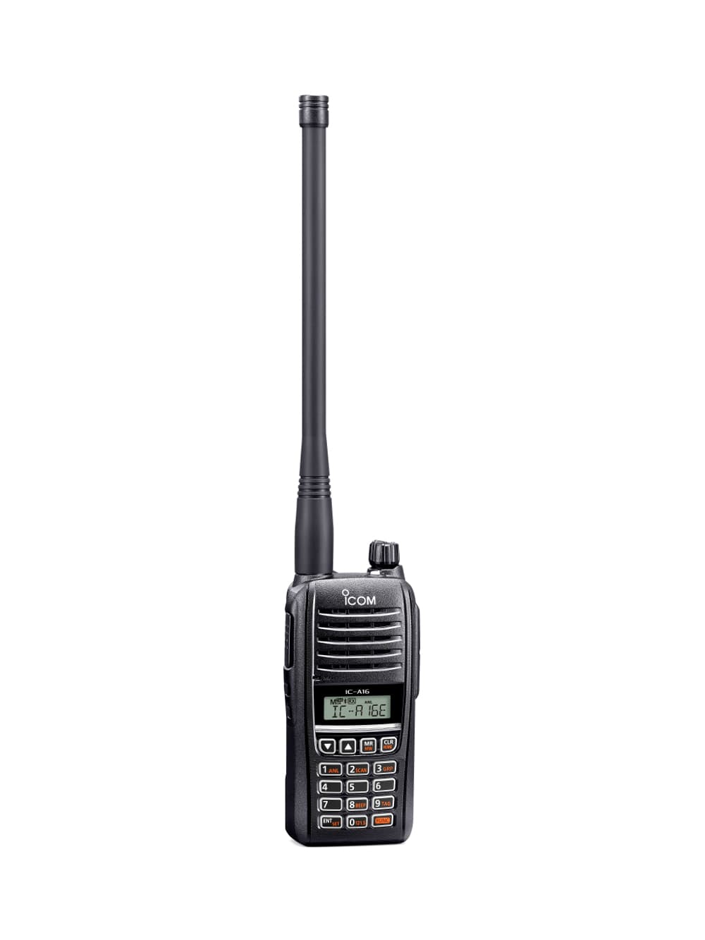 Icom IC-A16E radiotelefon lotniczy ręczny 8.33/25kHz, IP 67, moc 6W Made in Japan