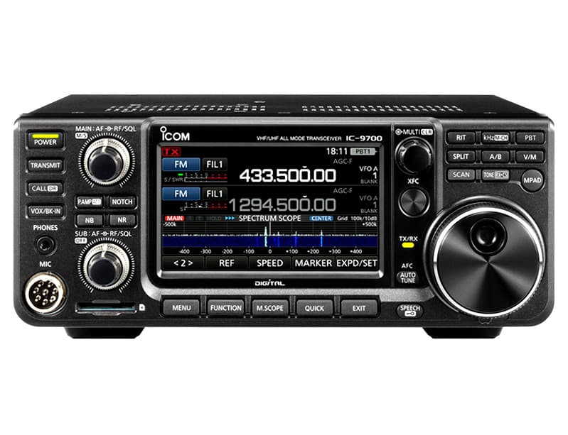 Icom IC-9700 radiotelefon VHF/UHF + 23cm - moc do 100W AM/FM/SSB D-STAR MADE IN JAPAN