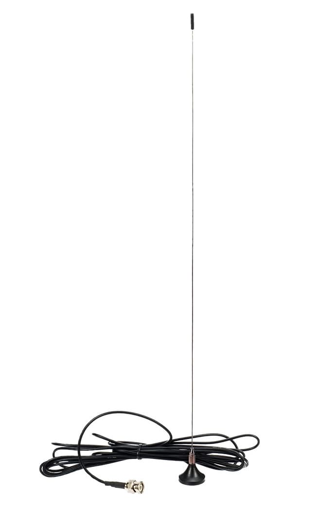Radiora VHF MINI 50cm antena samochodowa do skanerów, SDR, krótkofalówek 136-174MHz wtyk BNC np. Uniden