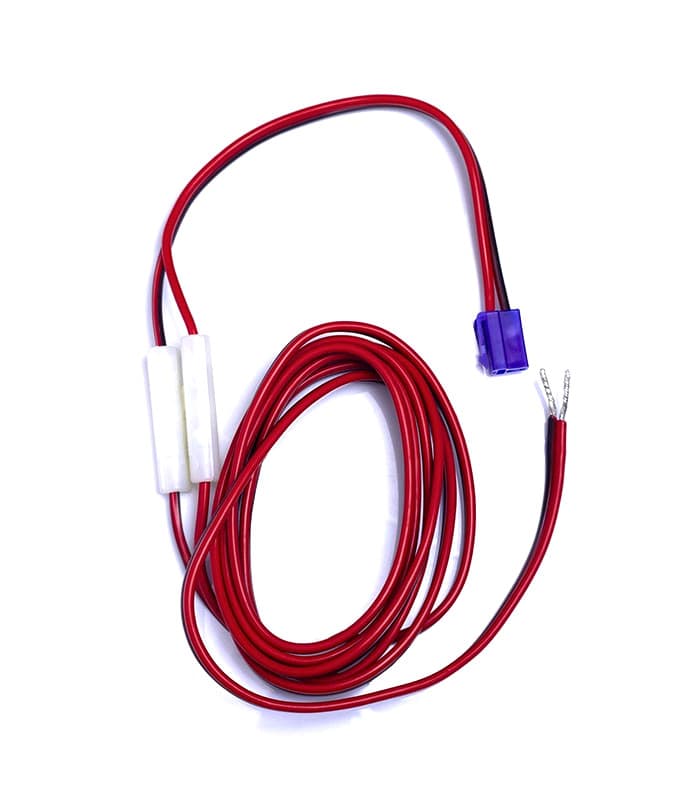 Kabel zasilający 3m z wtykiem T do Kenwood, Icom, Yaesu, Wouxun itp. - Komunica PWR-KW3M