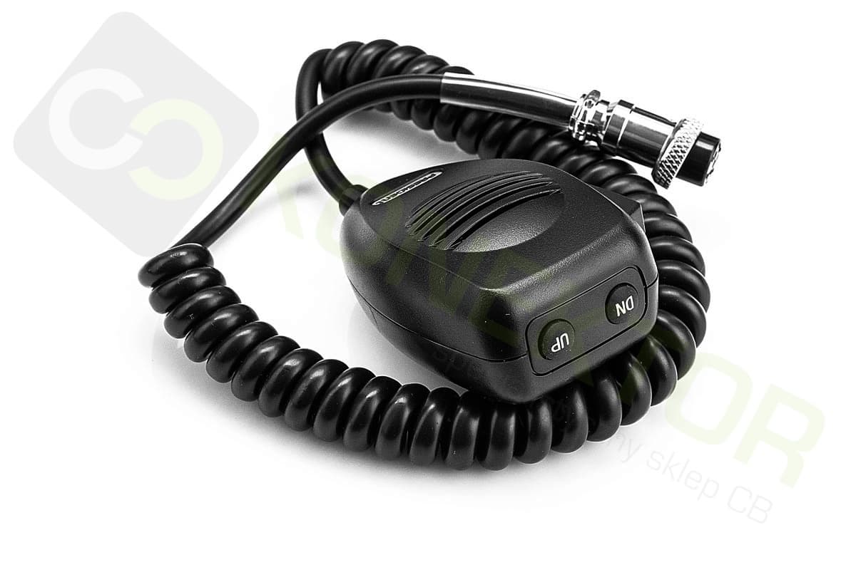 MIKROFON PRESIDENT 6-PIN - MIĘKKI SILIKONOWY KABEL, zmiana kanałów up/down  - nowa wersja, oryginał