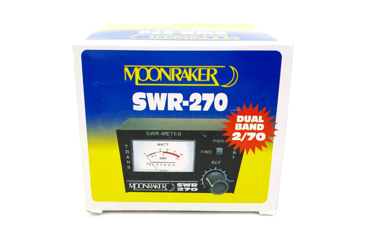 Moonraker SWR-270 VHF/UHF 120-500MHz kalibrowany miernik SWR oraz mocy - reflektometr