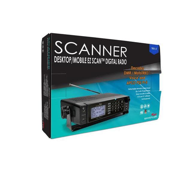 Skaner radiowy WHISTLER TRX-2 cyfrowy odbiornik szerokopasmowy 25-1300MHz, nagrywanie na kartę microSD (odbiór DMR MOTOTRBO Motorola, NXDN)