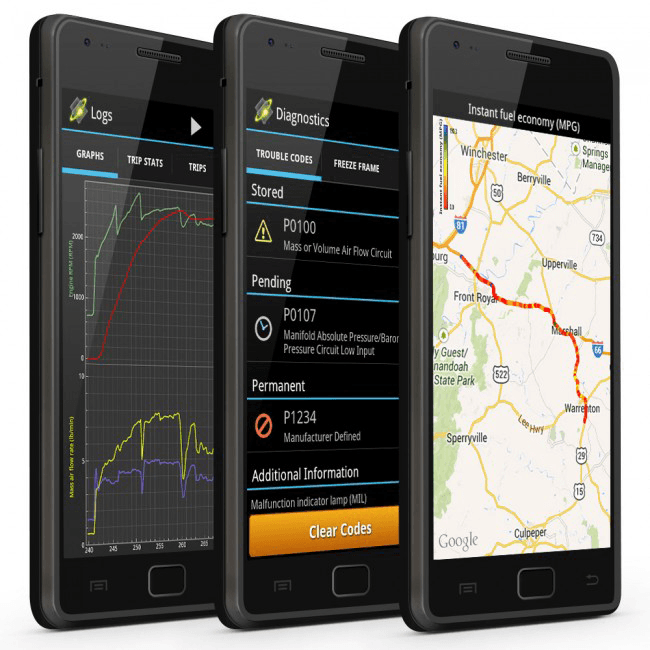 OBDLink LX wysokiej klasy interfejs diagnostyczny OBD-2 bluetooth dla Android/Windows PC [np. BMW Bimmercode, Bimmer-Tool, Scan My Tesla, Jeep JSCAN]