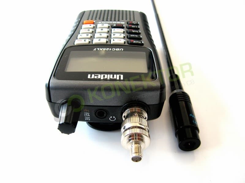 Adapter przejściówka BNC męskie - SMA-F (żeńskie) PTFE/Gold RADIORA np. skaner Uniden / antena od Baofeng UV-5R, UV-82 itp.