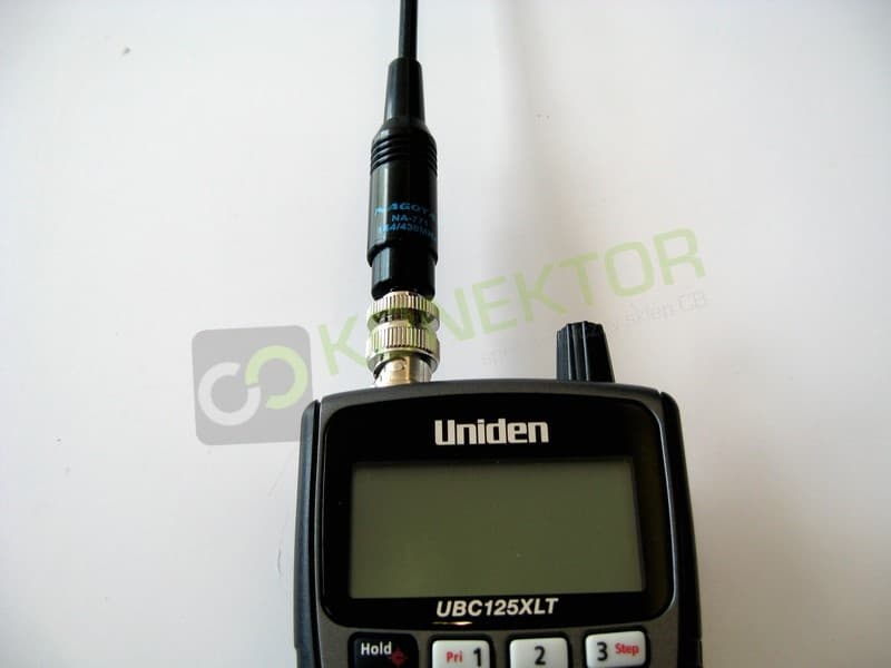 Adapter przejściówka BNC męskie - SMA-F (żeńskie) PTFE/Gold RADIORA np. skaner Uniden / antena od Baofeng UV-5R, UV-82 itp.