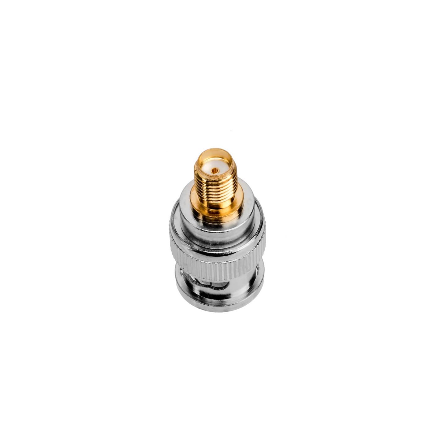 Adapter przejściówka BNC męskie - SMA-F (żeńskie) PTFE/Gold RADIORA np. skaner Uniden / antena od Baofeng UV-5R, UV-82 itp.