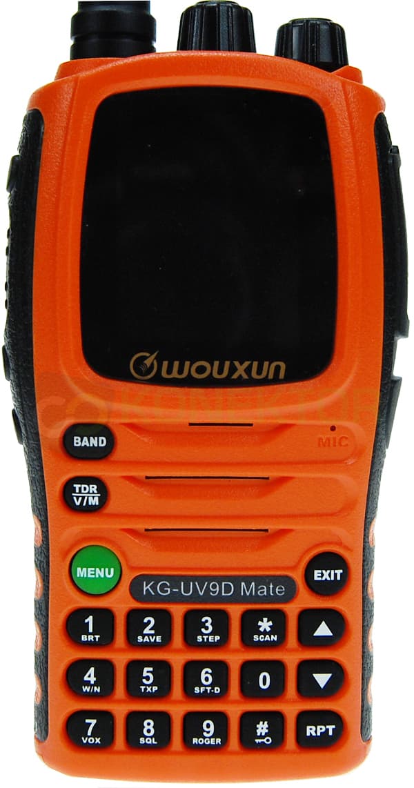 Wouxun KG-UV9D MATE 10W radiostacja przenośna VHF/UHF + odbiornik 7-pasmowy (radio i skaner w jednym urządzeniu)