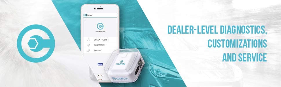 CARISTA adapter interfejs diagnostyczny OBD-2 bluetooth dla Android/iOS iPhone wsparcie dla Toyota, Lexus, BMW, Mini, VAG, Nissan, Infinity