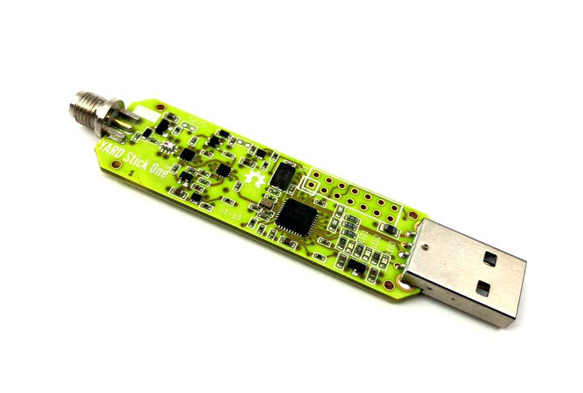 YARD Stick One Great Scott Gadgets nadajnik odbiornik SDR 3-pasmowy np. do radio hackingu