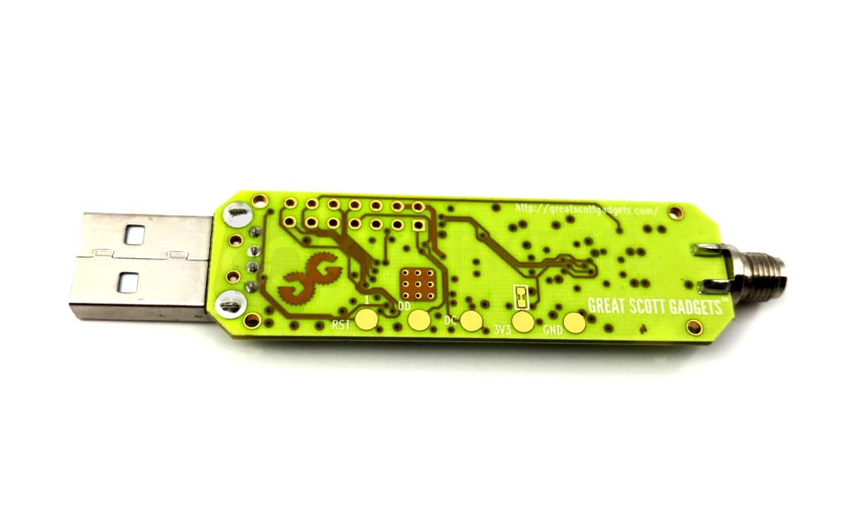 YARD Stick One Great Scott Gadgets nadajnik odbiornik SDR 3-pasmowy np. do radio hackingu