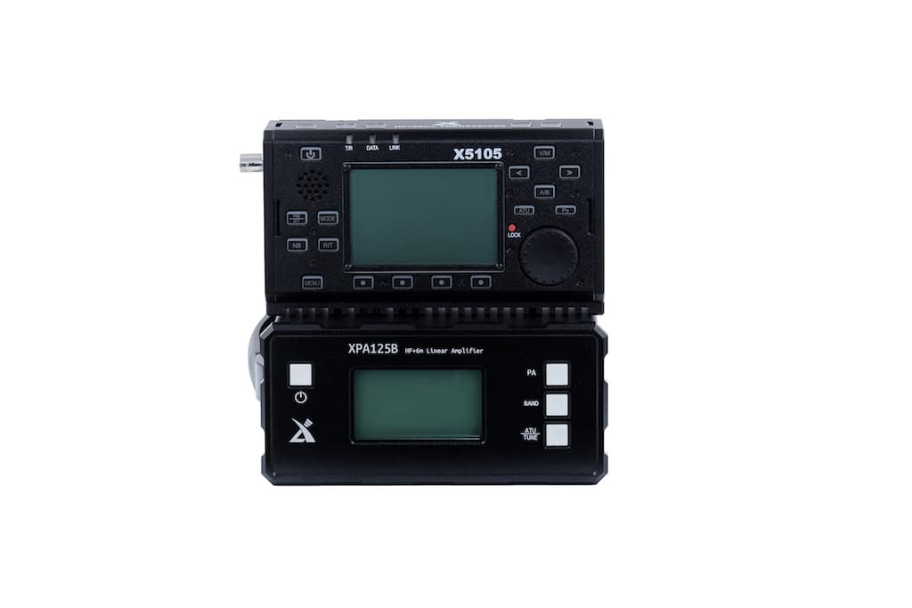 Wzmacniacz mocy XIEGU XPA125B 125W, HF + 6m, skrzynka antenowa np. do G90, X5105, Yaesu FT-818, FT-817