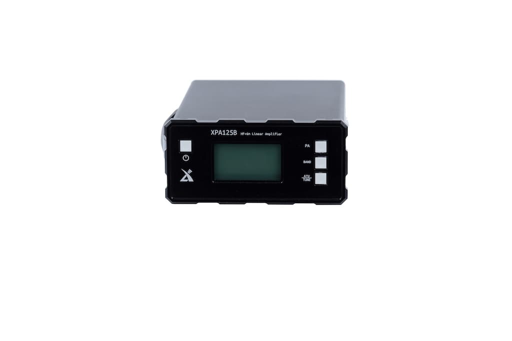 Wzmacniacz mocy XIEGU XPA125B 125W, HF + 6m, skrzynka antenowa np. do G90, X5105, Yaesu FT-818, FT-817