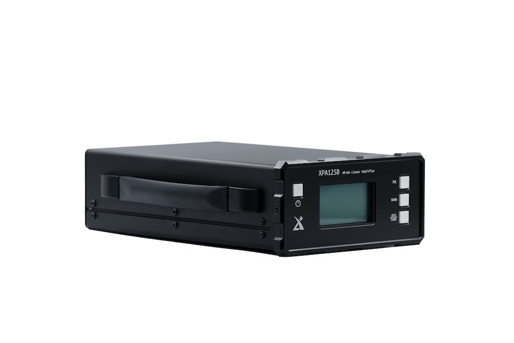 Wzmacniacz mocy XIEGU XPA125B 125W, HF + 6m, skrzynka antenowa np. do G90, X5105, Yaesu FT-818, FT-817
