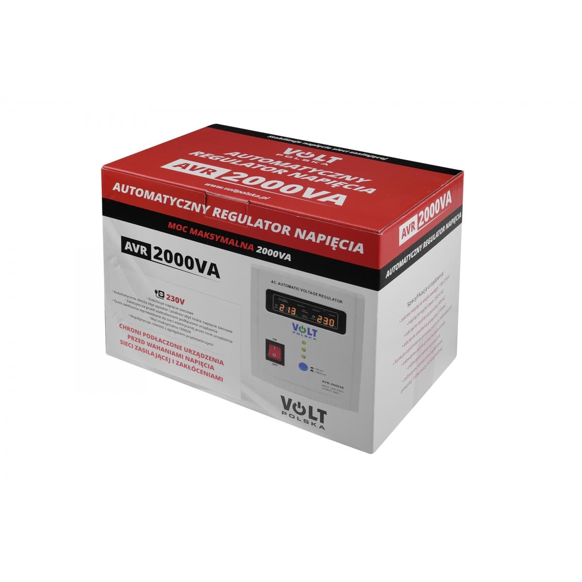 VOLT AVR 2000 automatyczny stabilizator napięcia 230 AVC 2000W