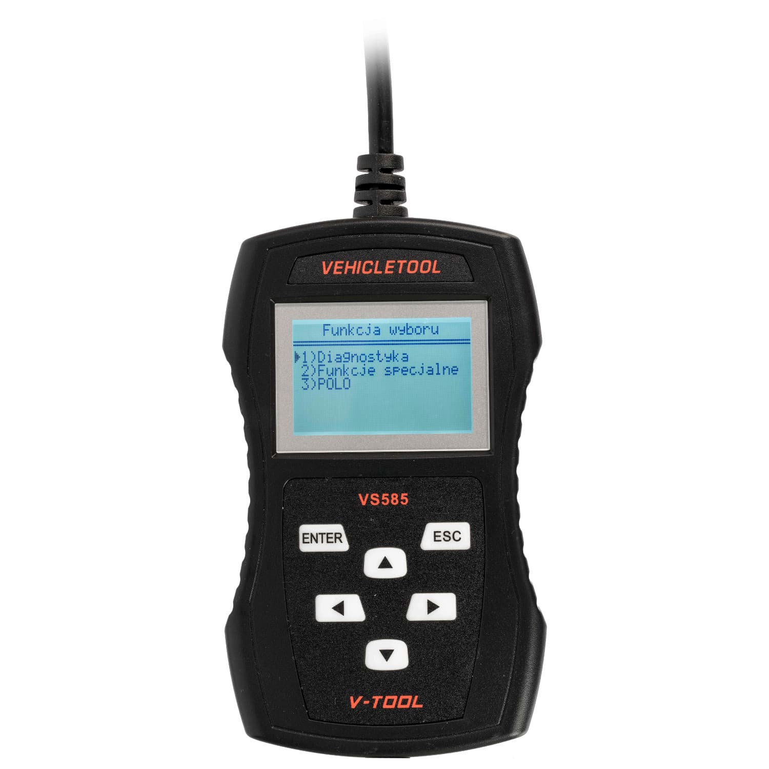 V-TOOL VS585 POLSKIE MENU uniwersalny skaner diagnostyczny CAN OBD-2 + dodatkowe wsparcie VAG Volkswagen, Skoda, Audi, Seat - Łódź, Zbąszyńska 2