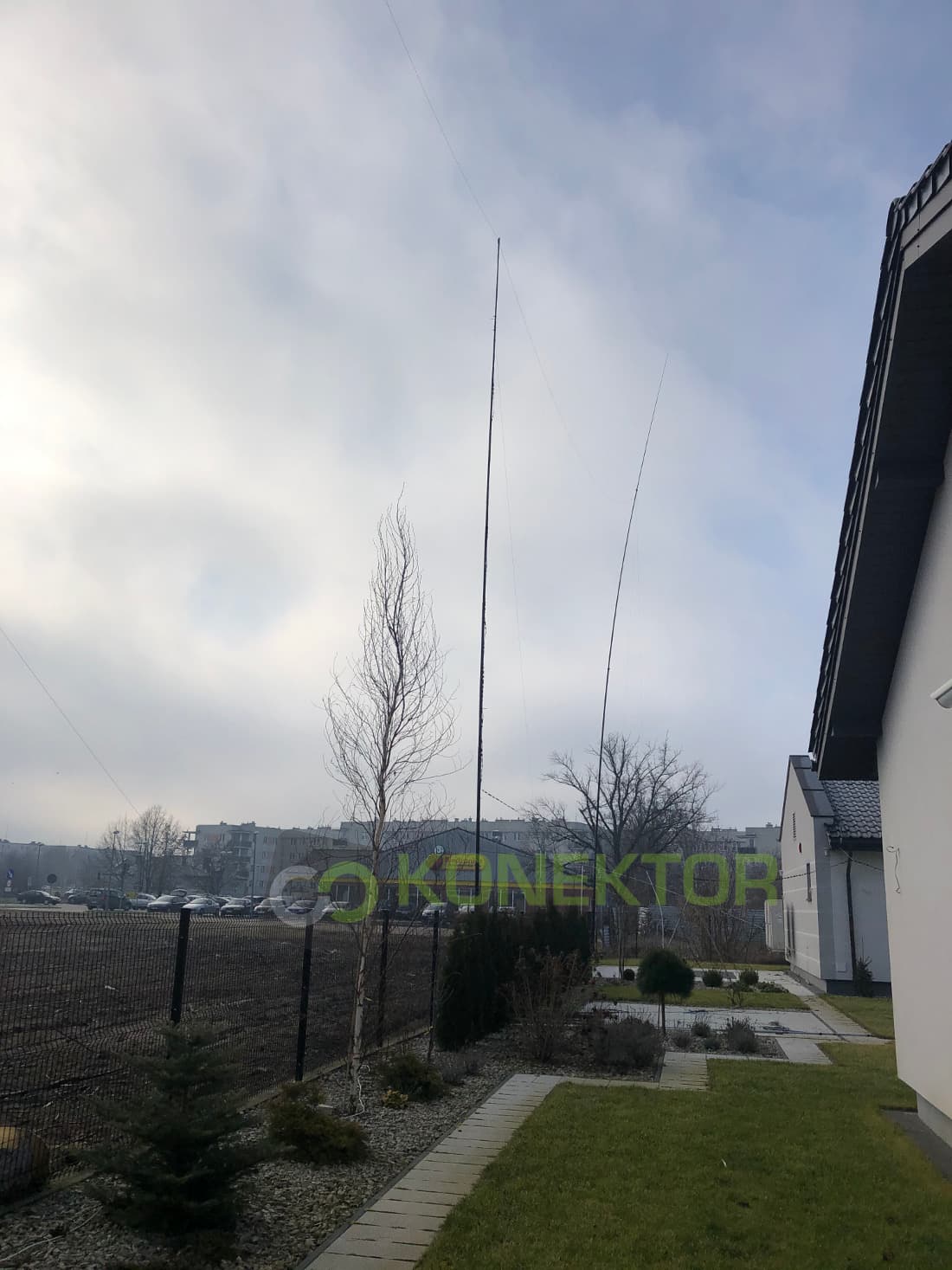 Maszt teleskopowy 22m Spiderbeam Fiberglass fi 95/4mm