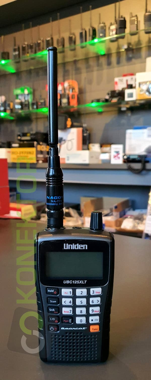 Nagoya NA-774 BNC 13-42cm teleskopowa antena VHF/UHF np. do skaner Uniden, SDR