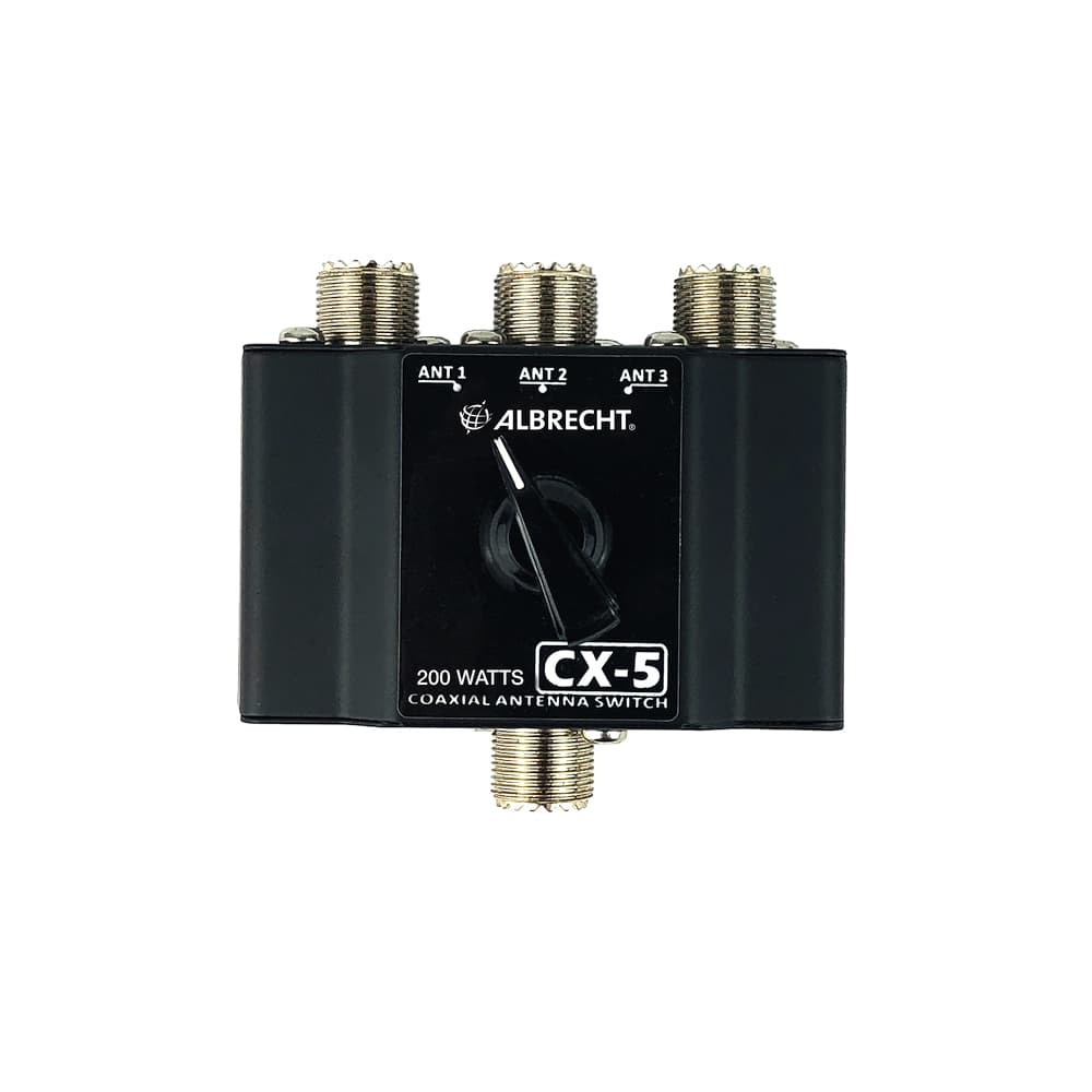 Przełącznik antenowy potrójny Albrecht CX-5 (0-500MHz / 200W)