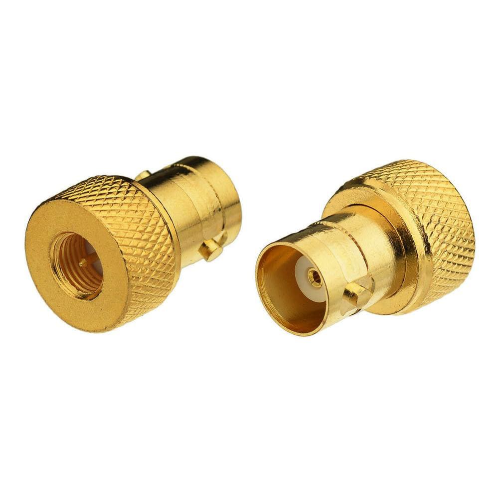 Adapter przejściówka SMA-M / BNC-F (wtyk SMA - gniazdo BNC) do skanerów, SDR, Wouxun KG-UV8D, Wouxun KG-UV9D, TYT, SDRPlay, RTL-SDR