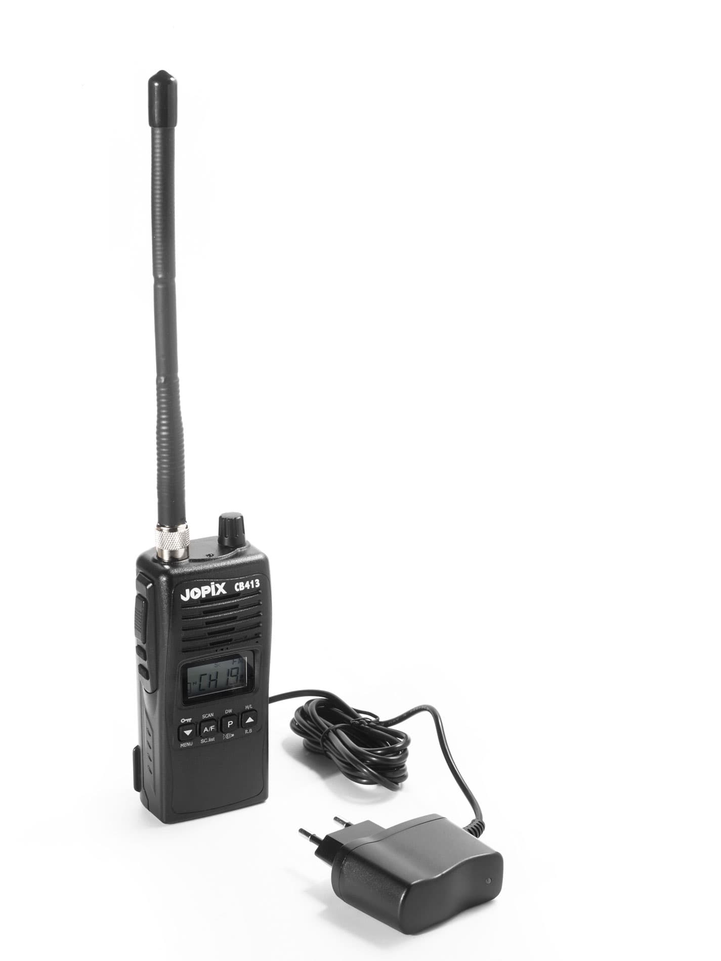Jopix CB413 CB radio ręczne / przenośne (ręczniak jak PRESIDENT RANDY II P, Stabo XH 9006 E)
