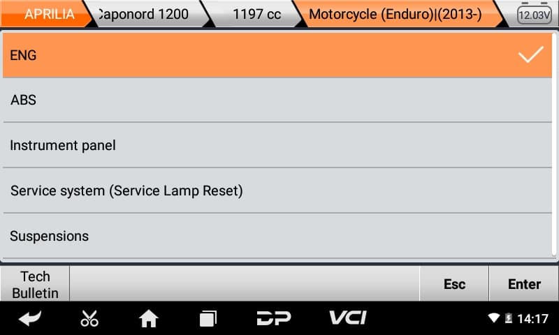 OBDSTAR iSCAN PIAGGIO GROUP interfejs diagnostyczny do motocykli APRILIA, DERBI, GILERA, MOTO GUZZI, PIAGGIO, VESPA