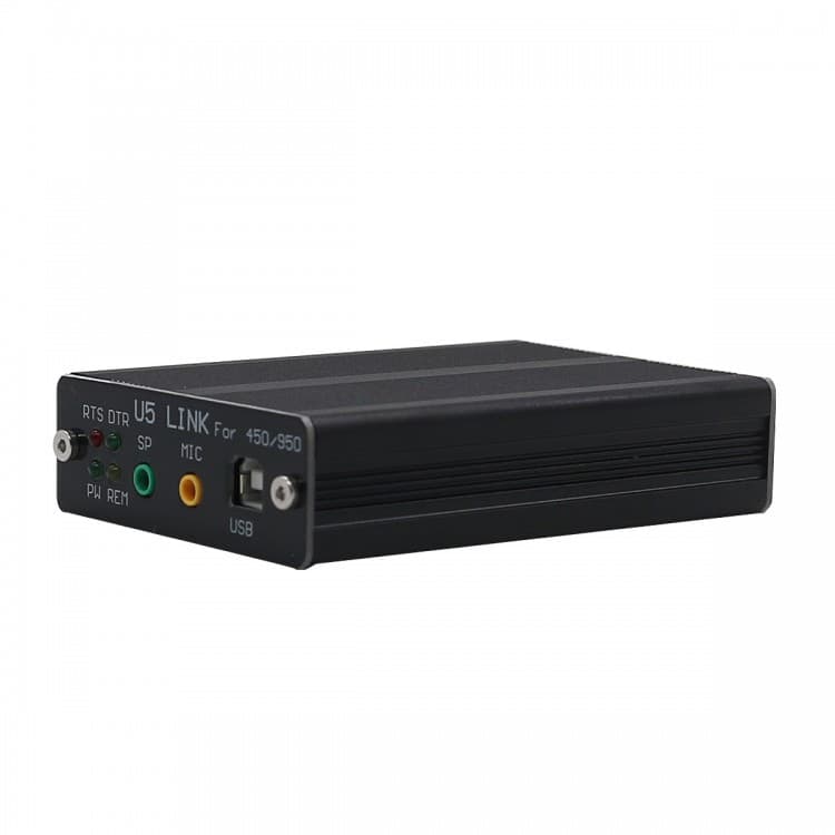 U5 LINK modem DIGI interfejs emisji cyfrowych oraz CW do YAESU FT-450D, FT-950D, DX-1200, FT-991, Kenwood TS-480 - 5 kabli w zestawie
