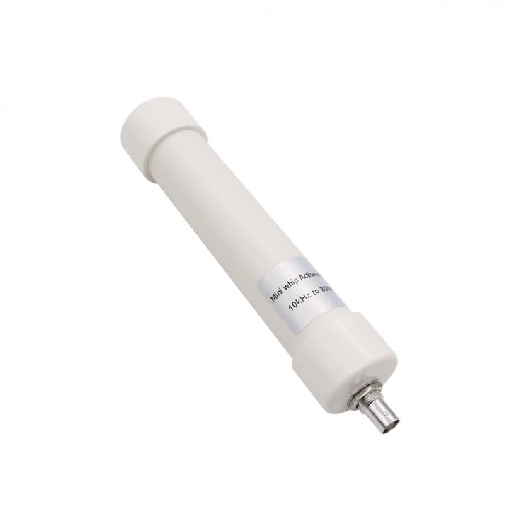 Zmontowana antena aktywna KF Mini Whip odbiór 10kHz-30MHz  - np. do SDR, RTL-SDR, odbiornik globalny, skaner odbiornik Uniden, AOR, Icom