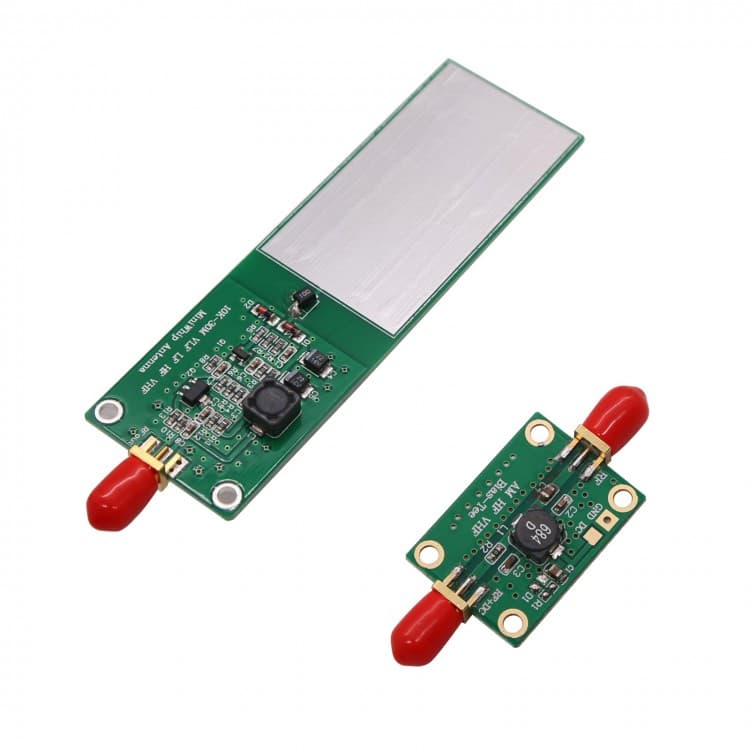Zmontowana antena aktywna KF Mini Whip odbiór 10kHz-30MHz  - np. do SDR, RTL-SDR, odbiornik globalny, skaner odbiornik Uniden, AOR, Icom