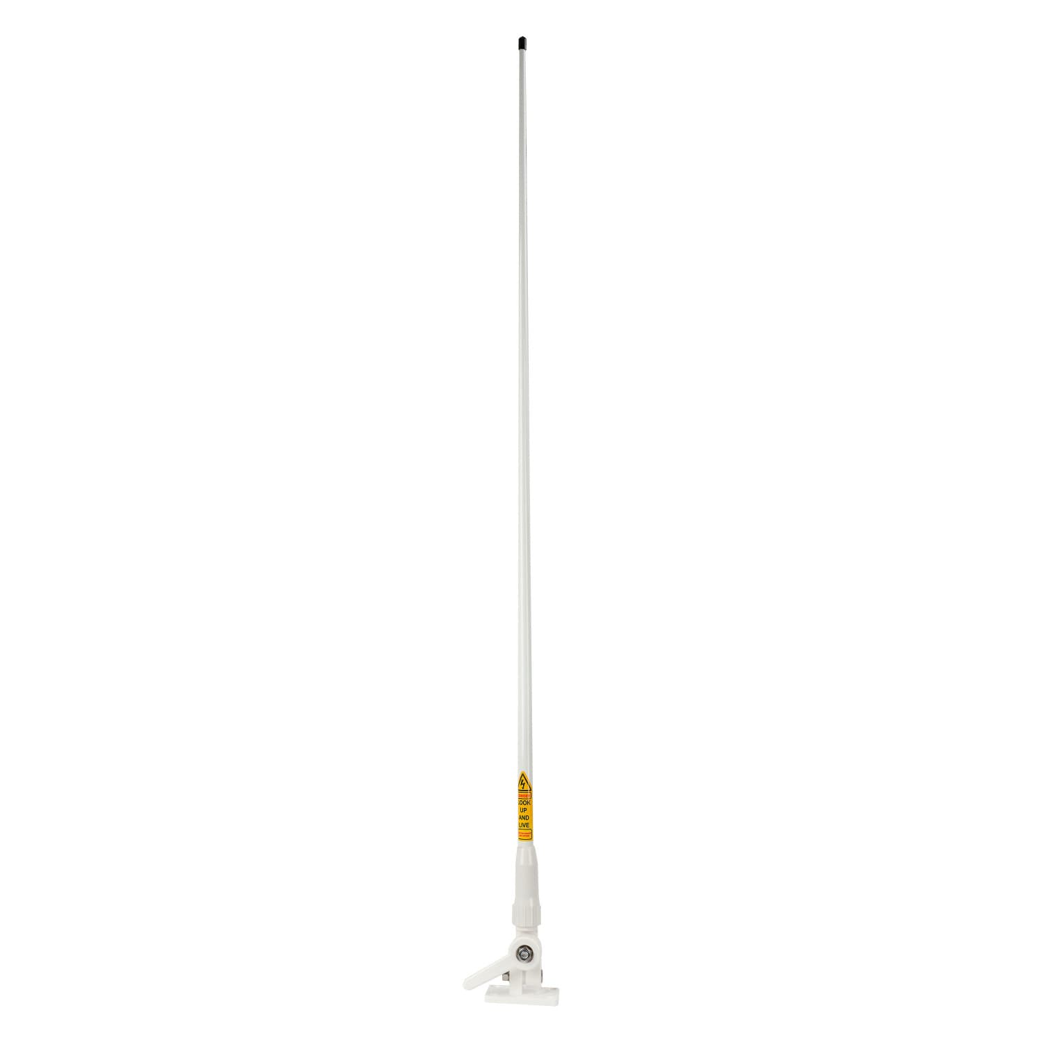 Radiora Marine 110 Antena morska VHF 156-163MHz długość 110cm, włókno szklane, regulowany uchwyt, kabel 4m z wtykiem