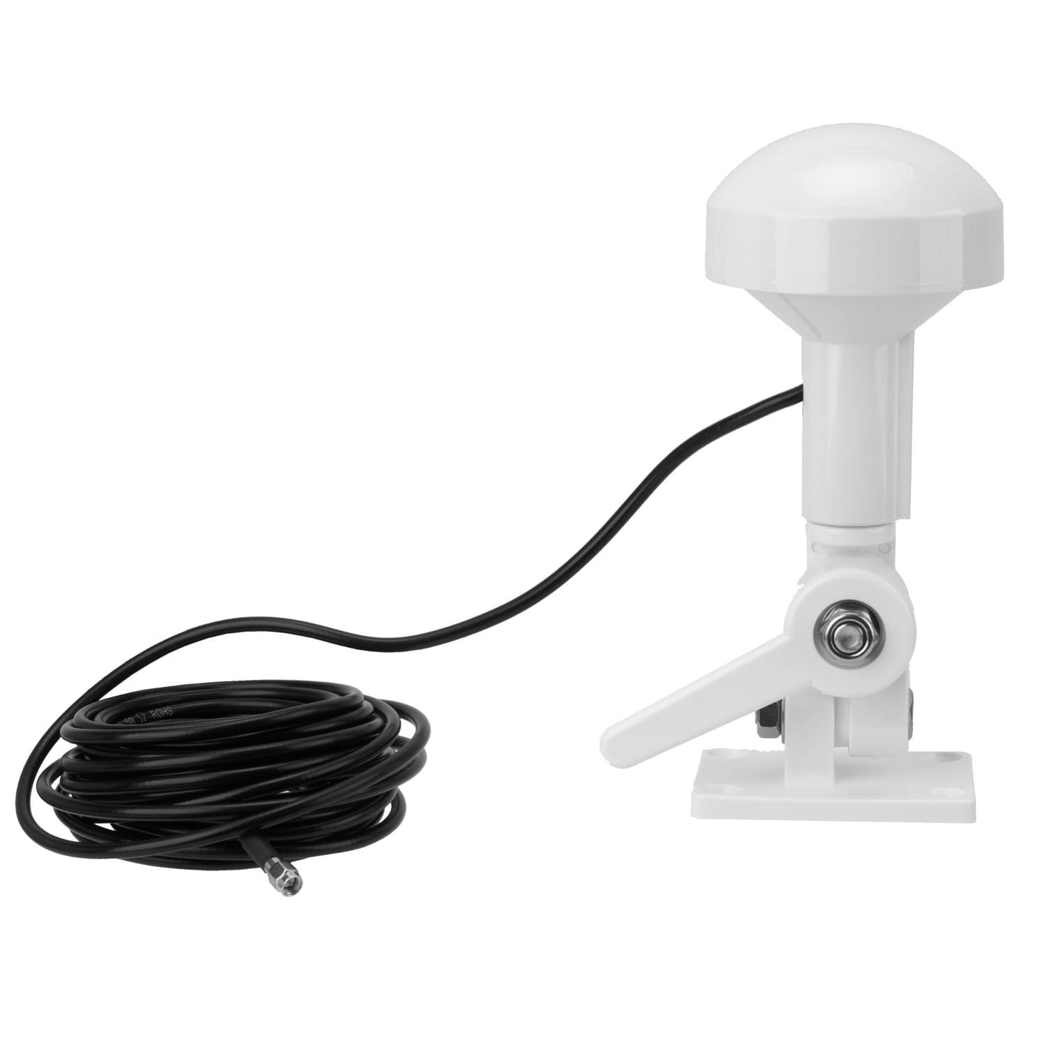 Radiora GPS Marine antena GPS morska, jachtowa, na łódź - uchwyt regulowany 1", kabel 7m, wtyk SMA