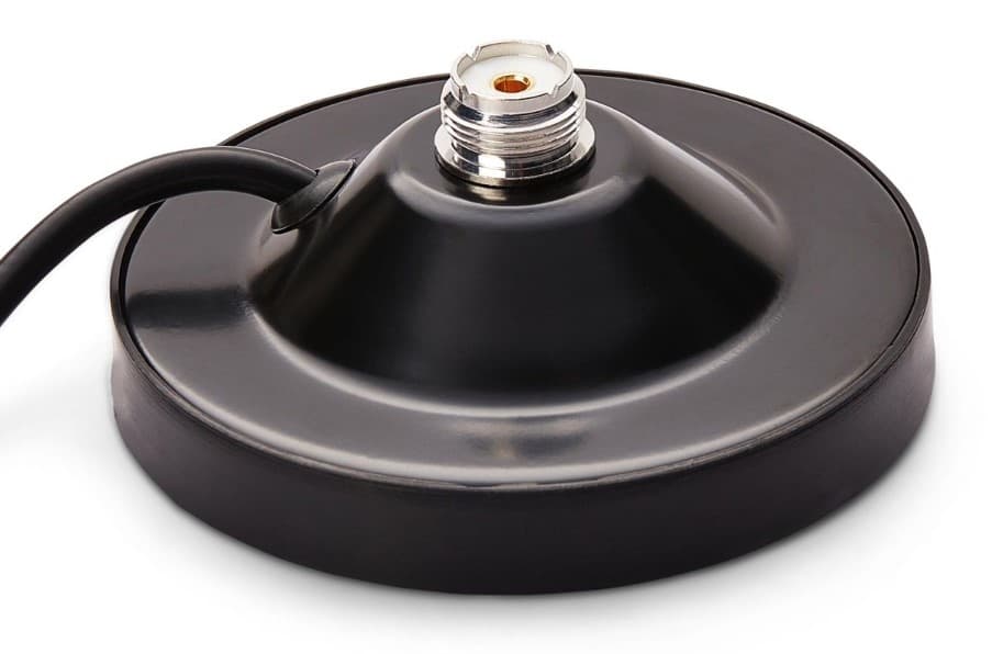 RADIORA MAG 75 PL mała podstawa magnetyczna śr. 75mm montaż PL kabel ok. 4m wtyk UC-1 do radia (magnes)
